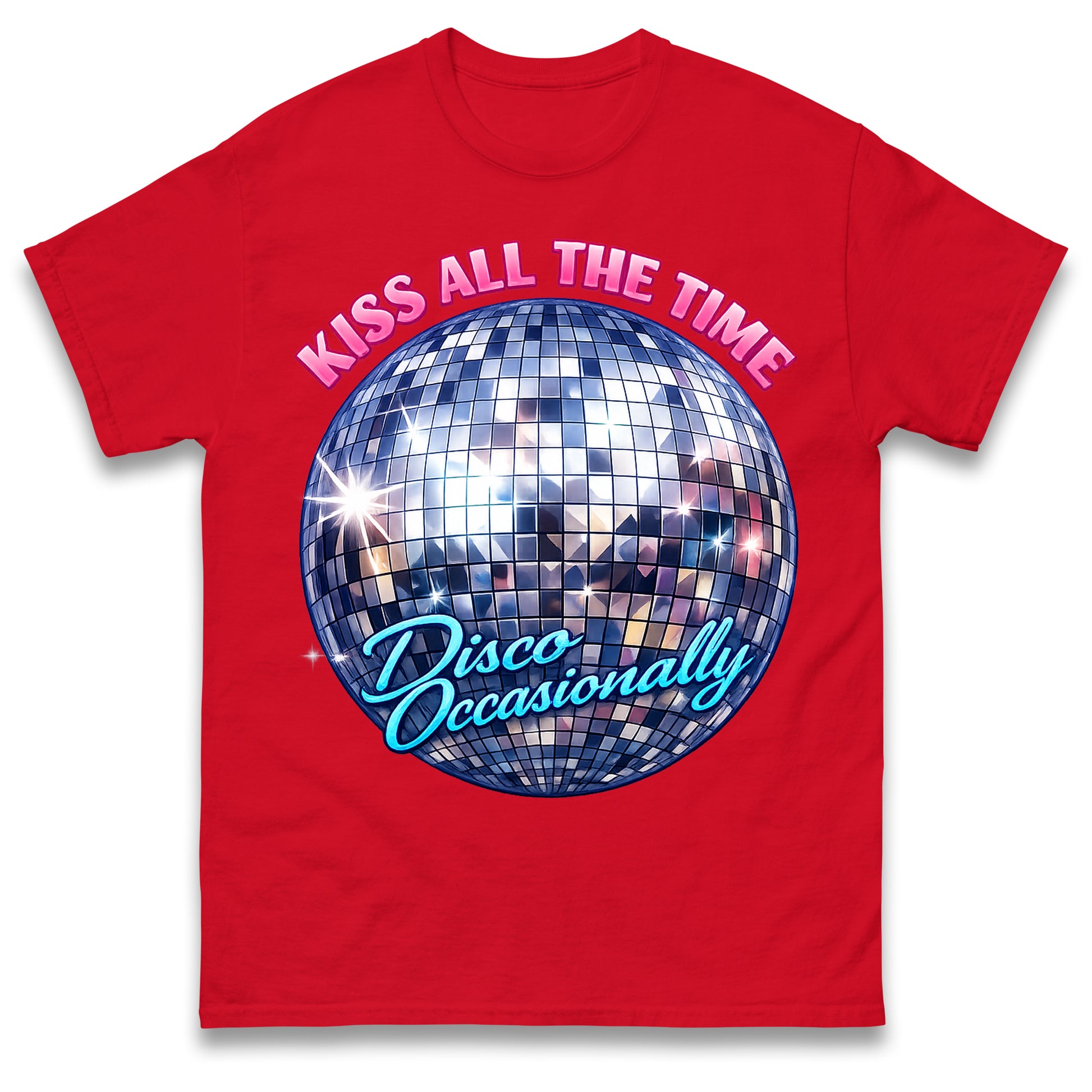 Kiss All The Time Disco Occasionally T Shirt