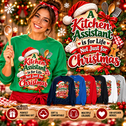Kitchen Assistant Christmas Jumper