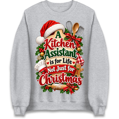 Kitchen Assistant Christmas Jumper