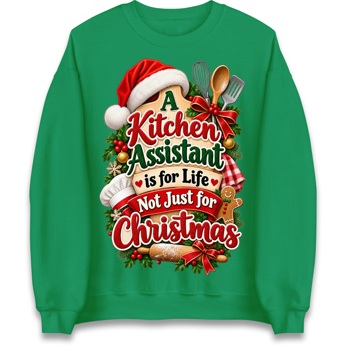 Kitchen Assistant Christmas Jumper