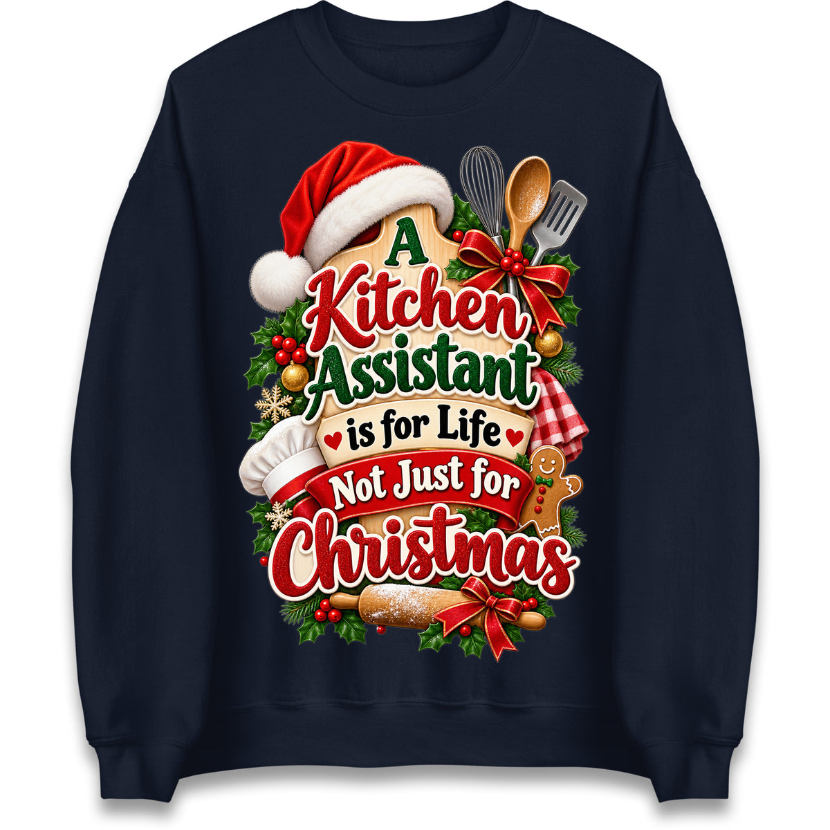 Kitchen Assistant Christmas Jumper