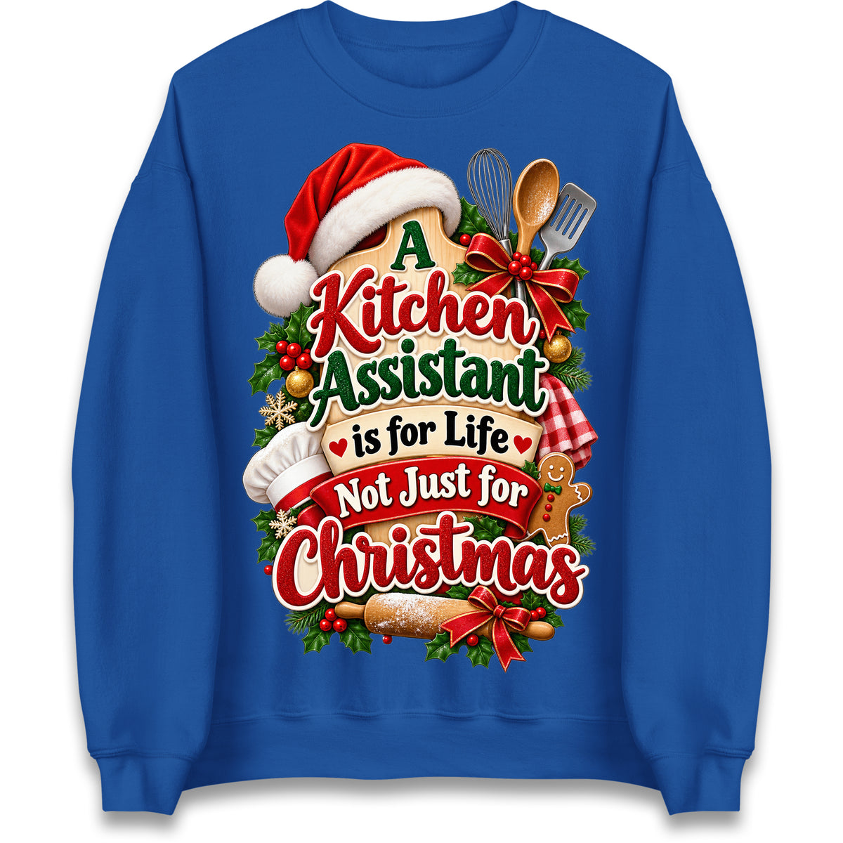 Kitchen Assistant Christmas Jumper