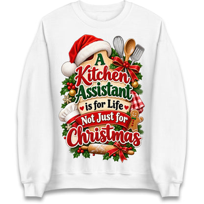 Kitchen Assistant Christmas Jumper
