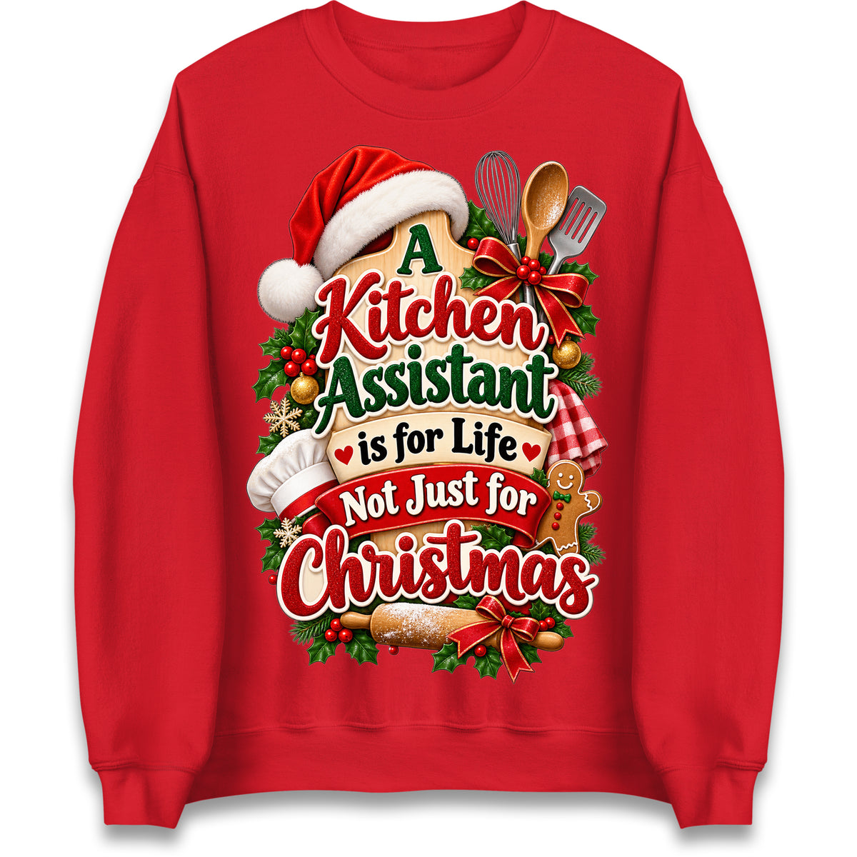 Kitchen Assistant Christmas Jumper