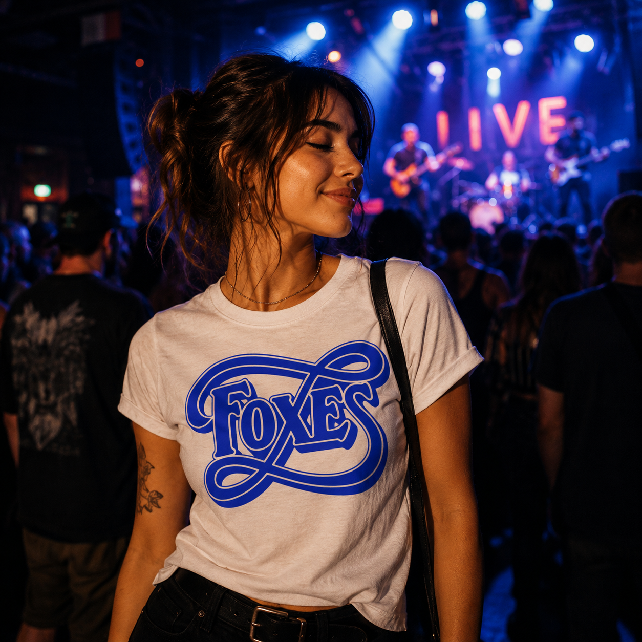 Kurt Cobain Foxes T Shirt That Was Gifted To Patty Schemel