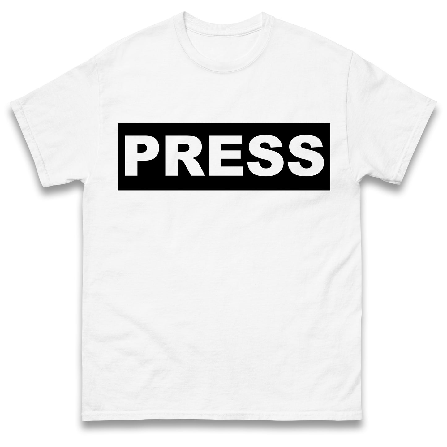 PRESS Palestine T Shirt Inspired by Journalist Motaz Azaiza