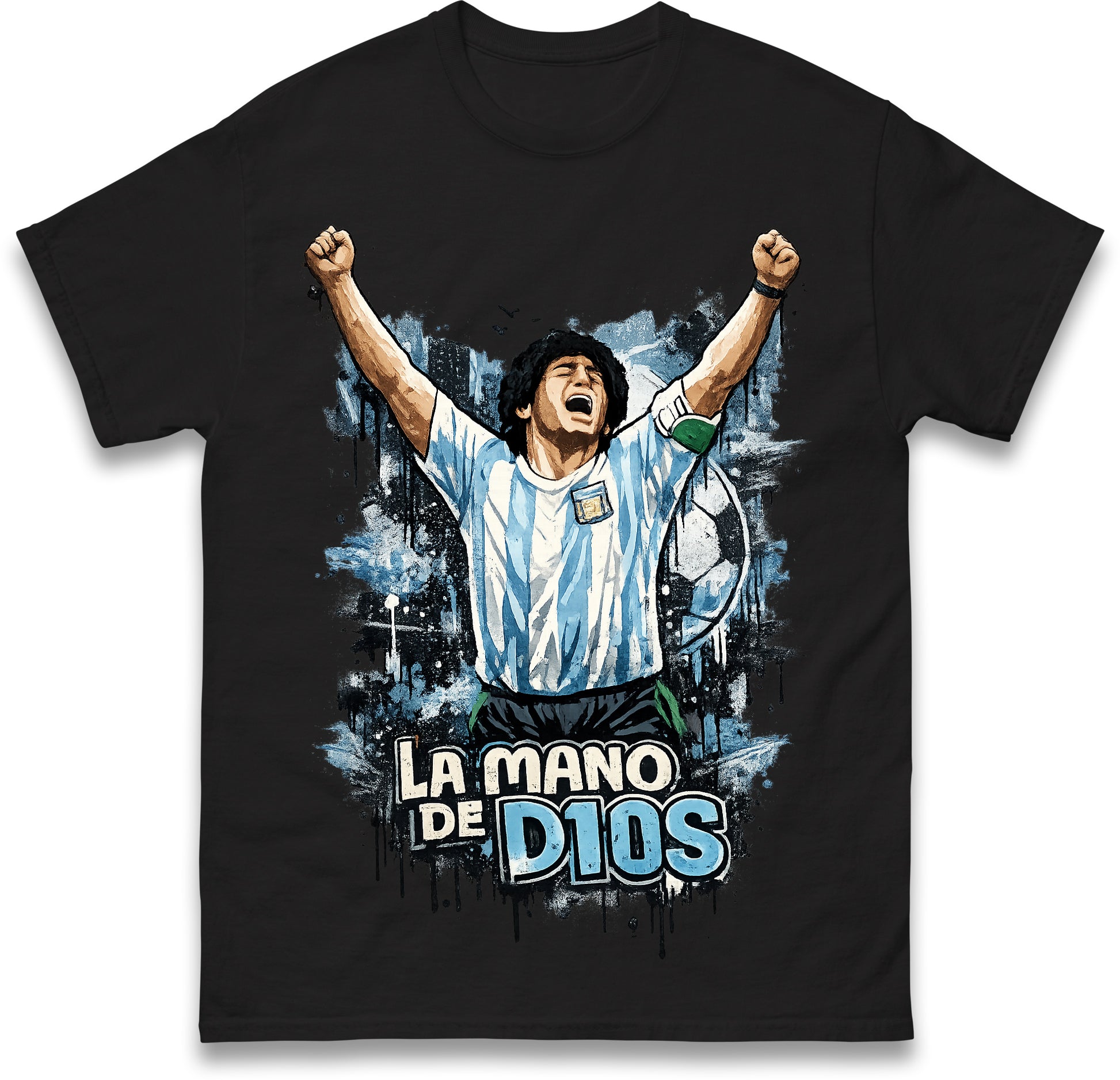 La Mano de dios The Hand of God Diego Maradona T Shirt