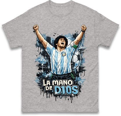La Mano de dios The Hand of God Diego Maradona T Shirt