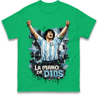 La Mano de dios The Hand of God Diego Maradona T Shirt