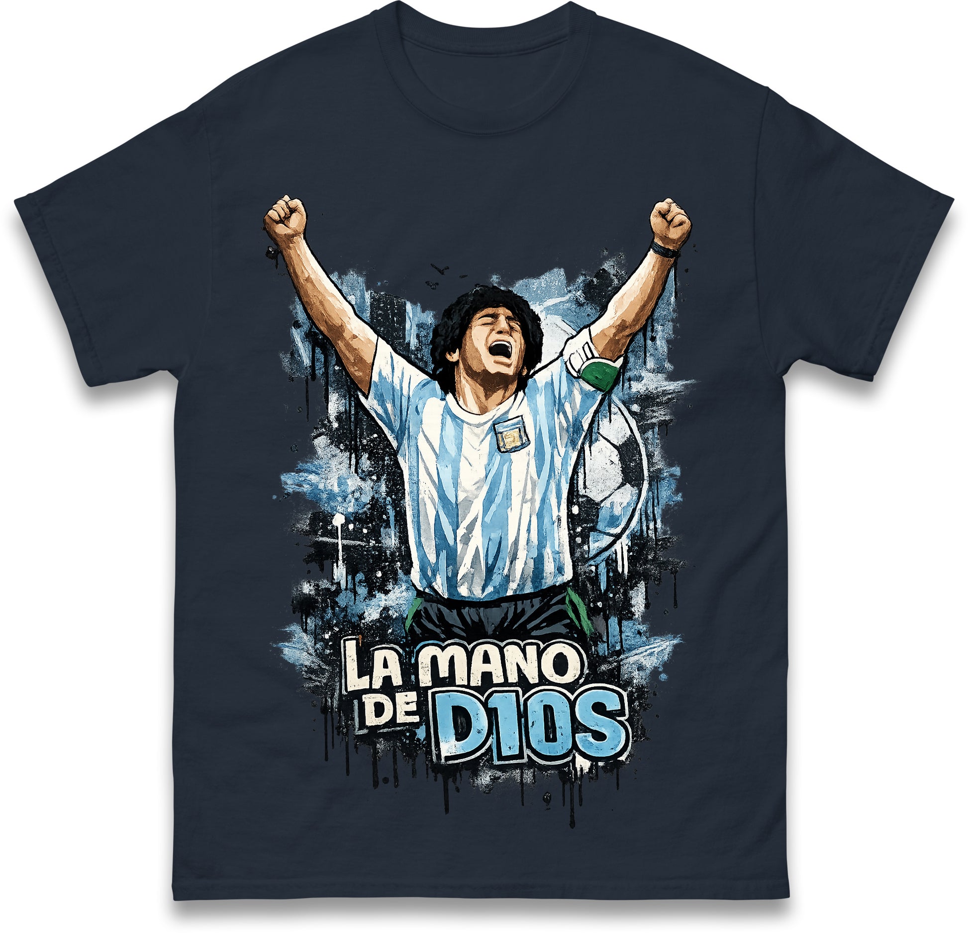 La Mano de dios The Hand of God Diego Maradona T Shirt