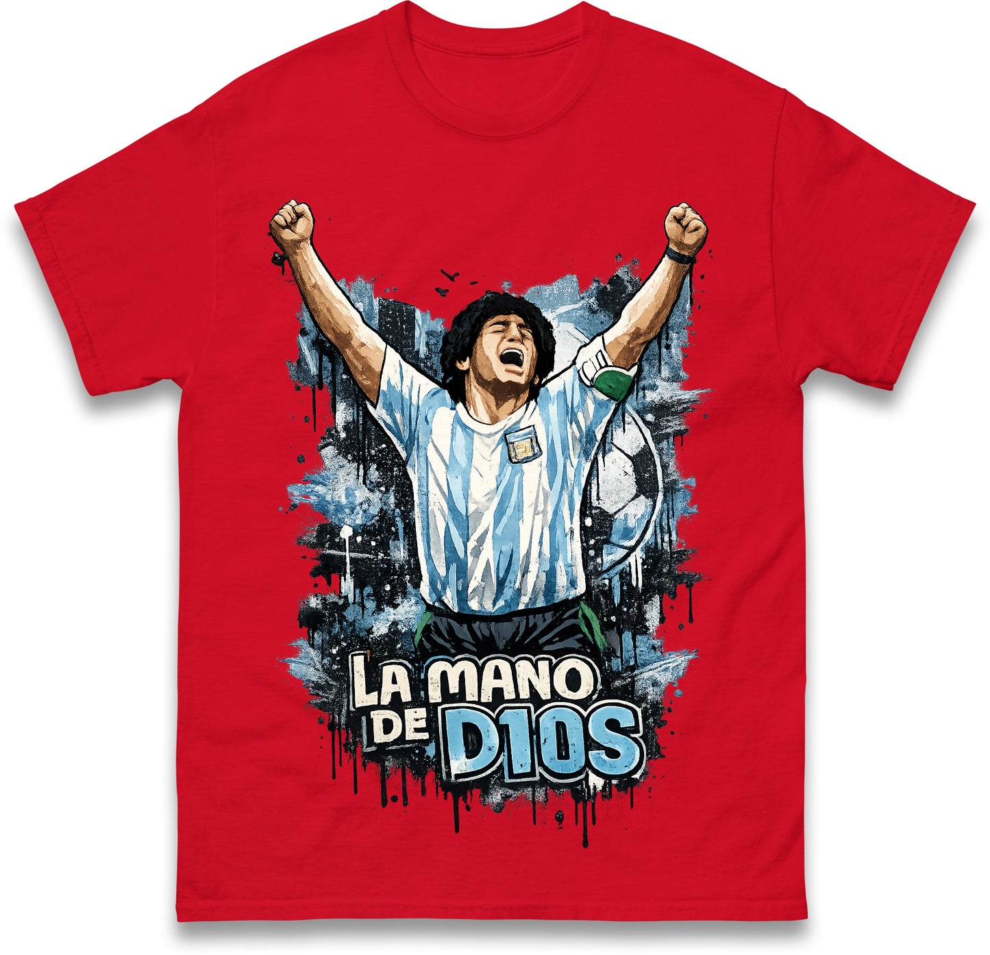 La Mano de dios The Hand of God Diego Maradona T Shirt