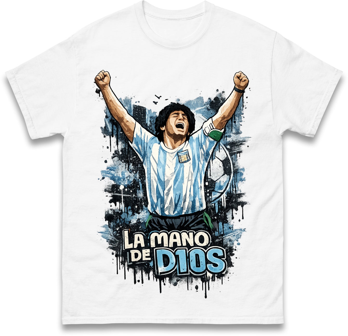La Mano de dios The Hand of God Diego Maradona T Shirt