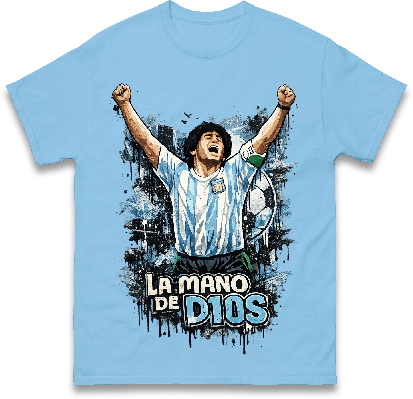 La Mano de dios The Hand of God Diego Maradona T Shirt
