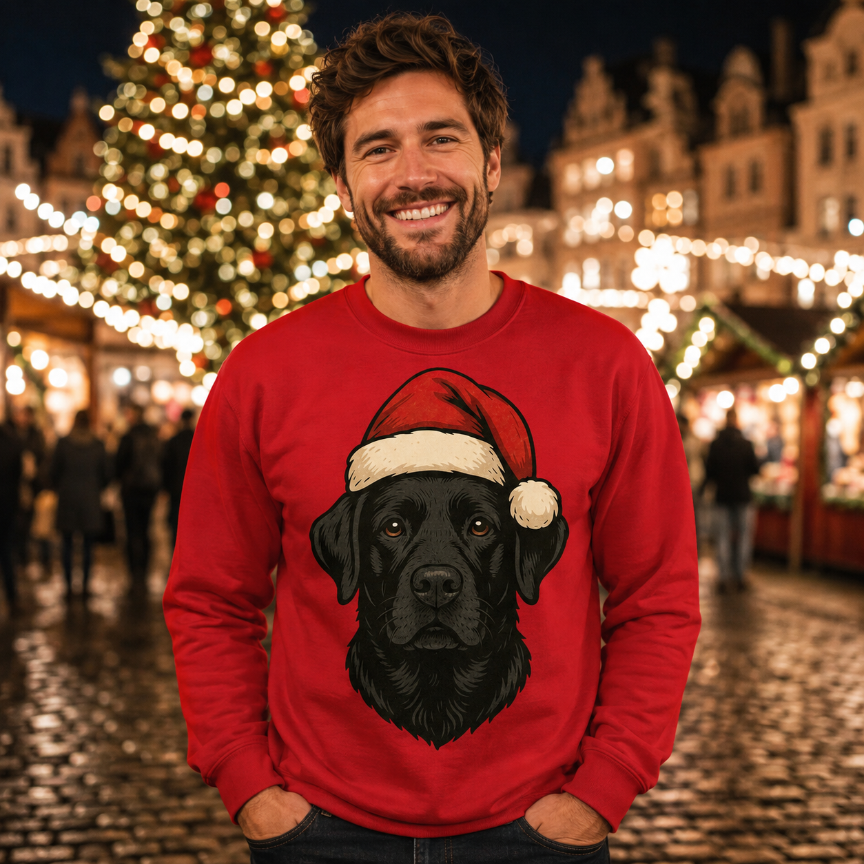Labrador Christmas Jumper