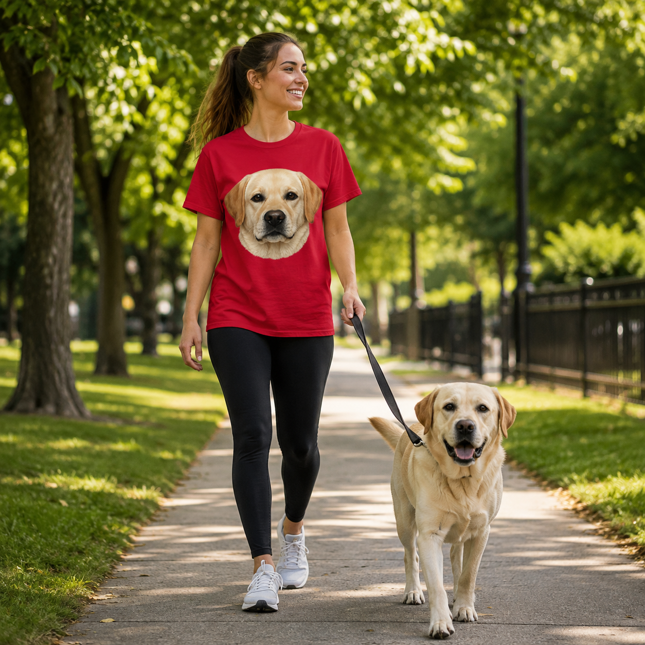 Labrador Dog Face T Shirt