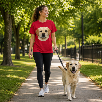 Labrador Dog Face T Shirt