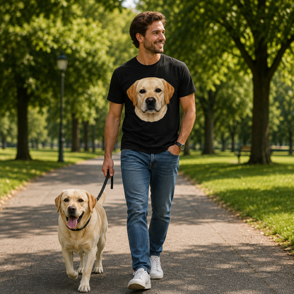 Labrador Dog Face T Shirt