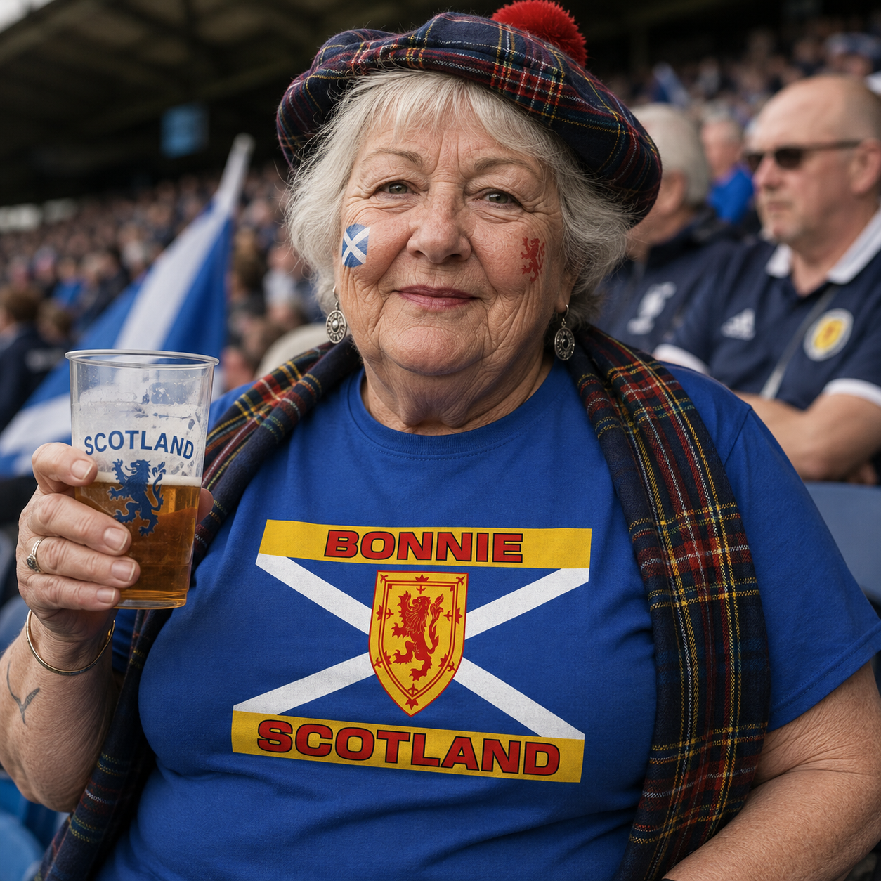 Ladies Scotland Football Shirt