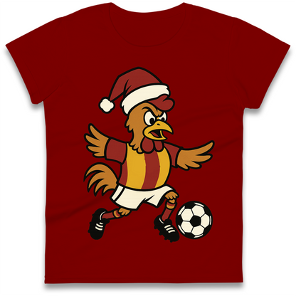 Bradford City Christmas Ladies T Shirt