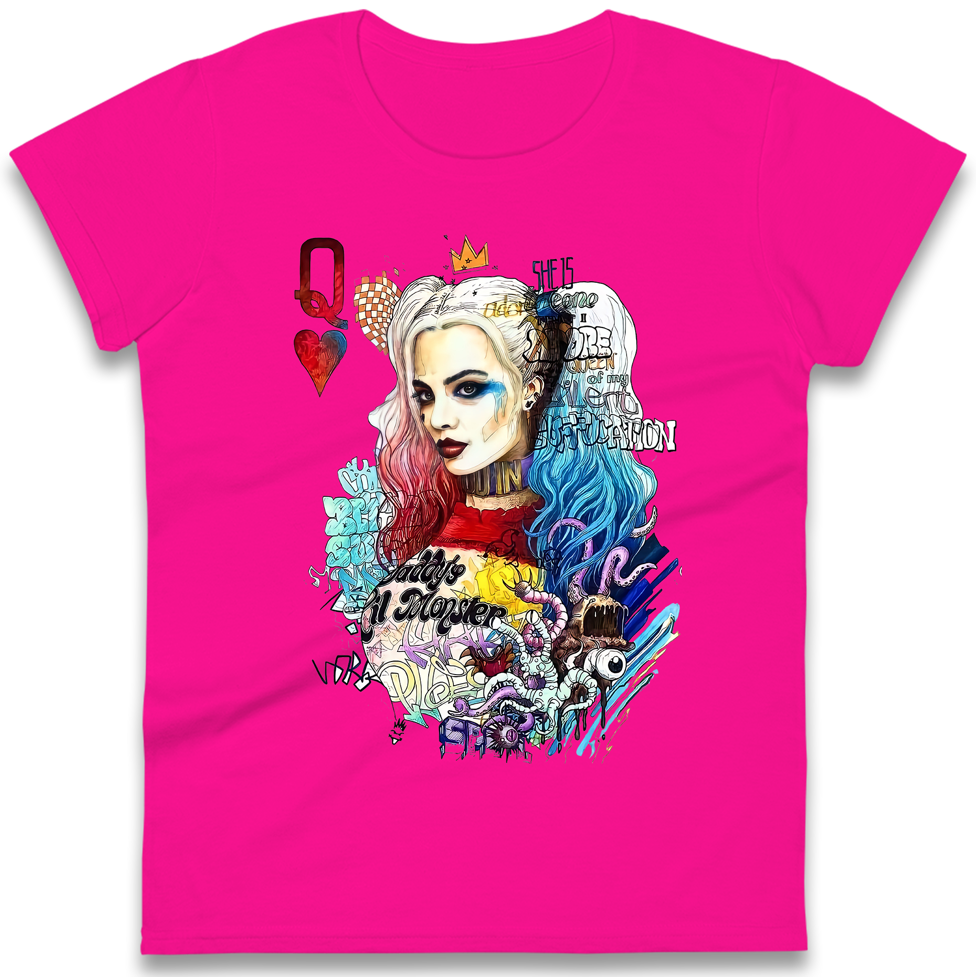 Harley Quinn Ladies T Shirt