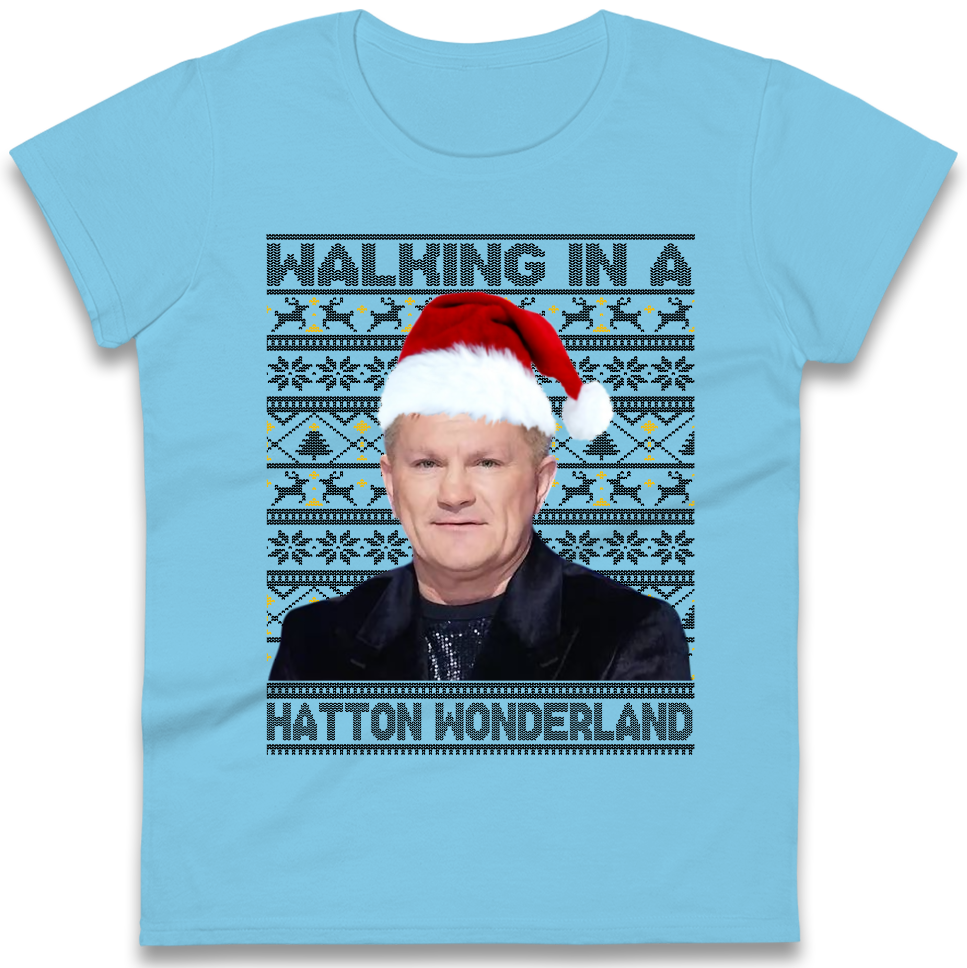 Ricky Hatton Christmas Ladies T Shirt