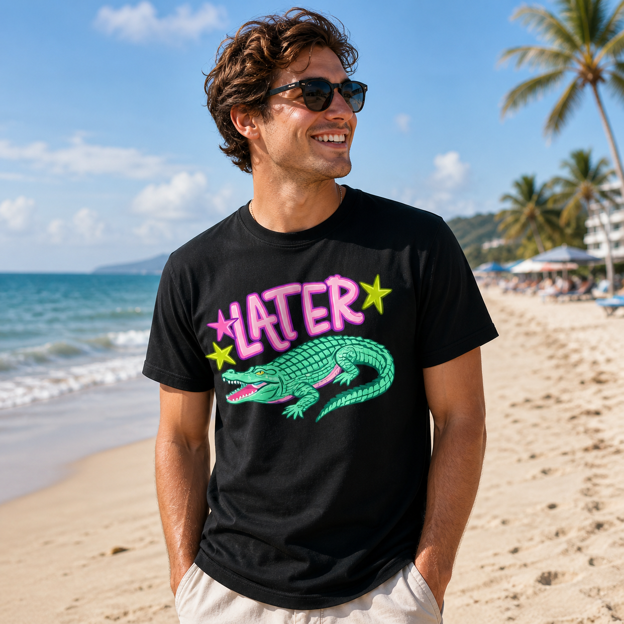 Later Alligator After While Crocodile T Shirt 