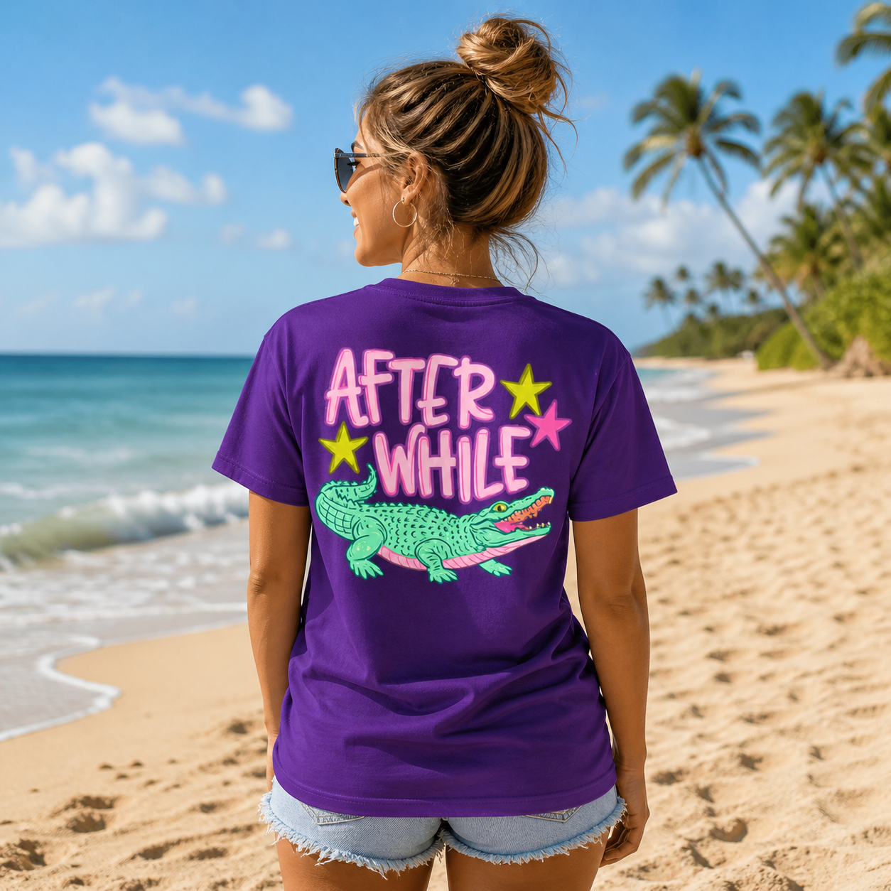 Later Alligator After While Crocodile T Shirt 