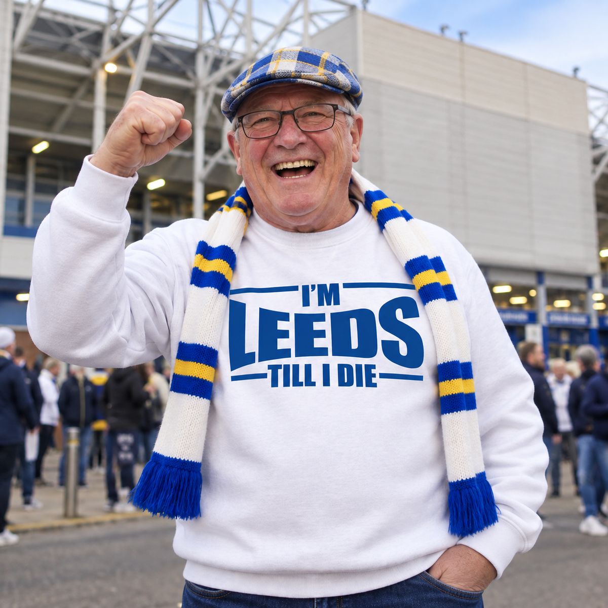 Leeds United Football Jumper