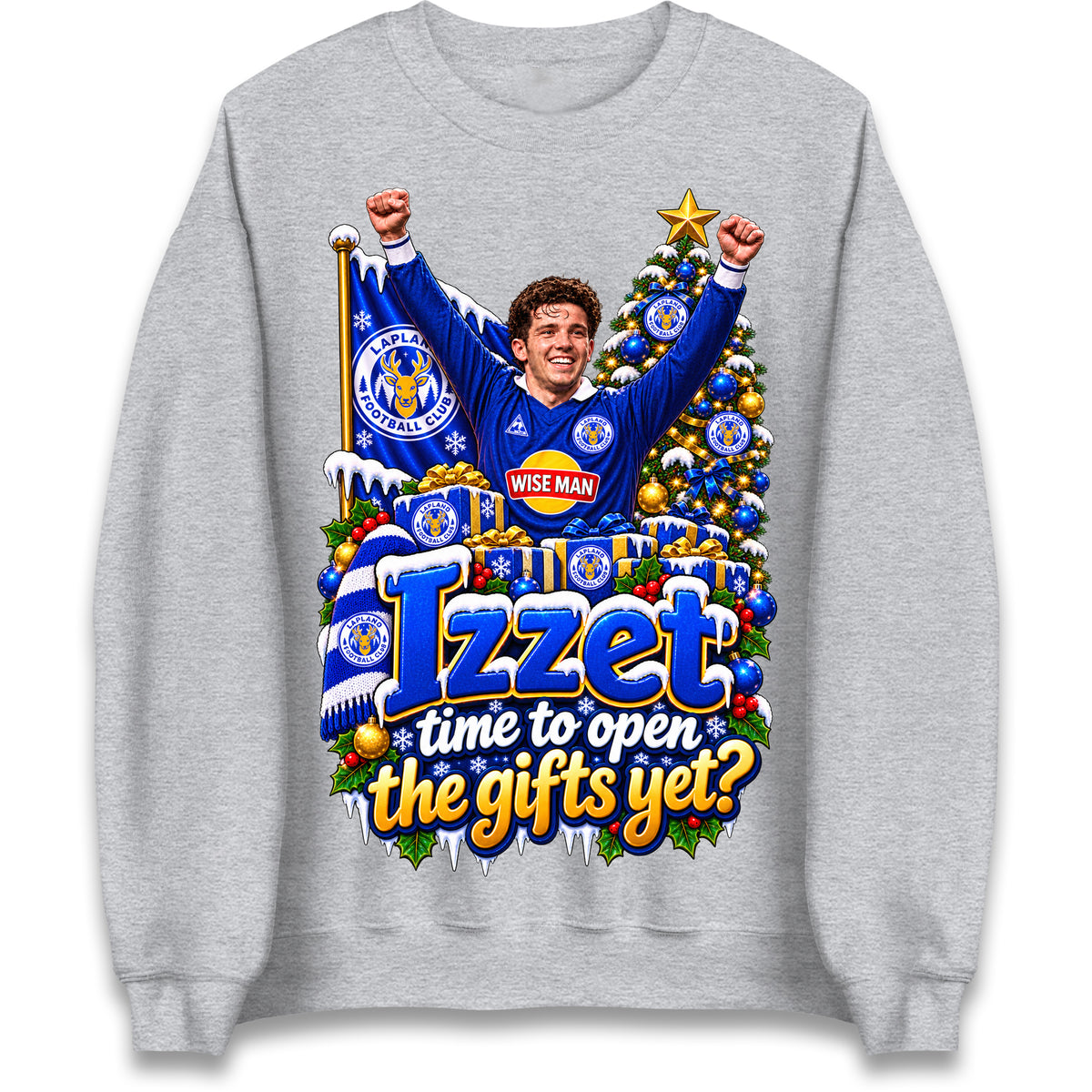 Leicester City Football Christmas Jumper