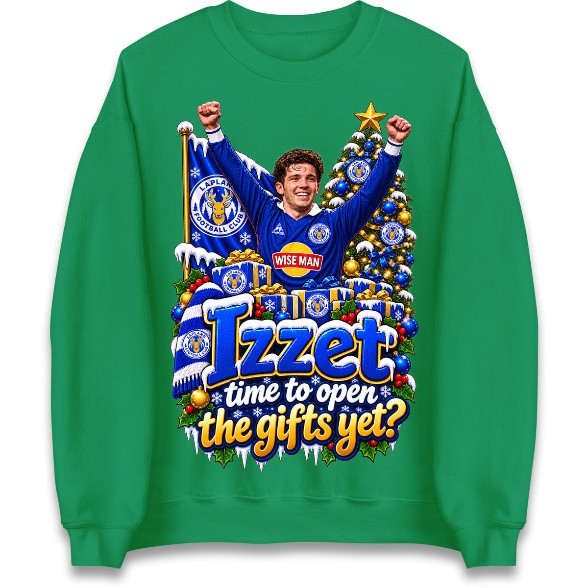 Leicester City Football Christmas Jumper