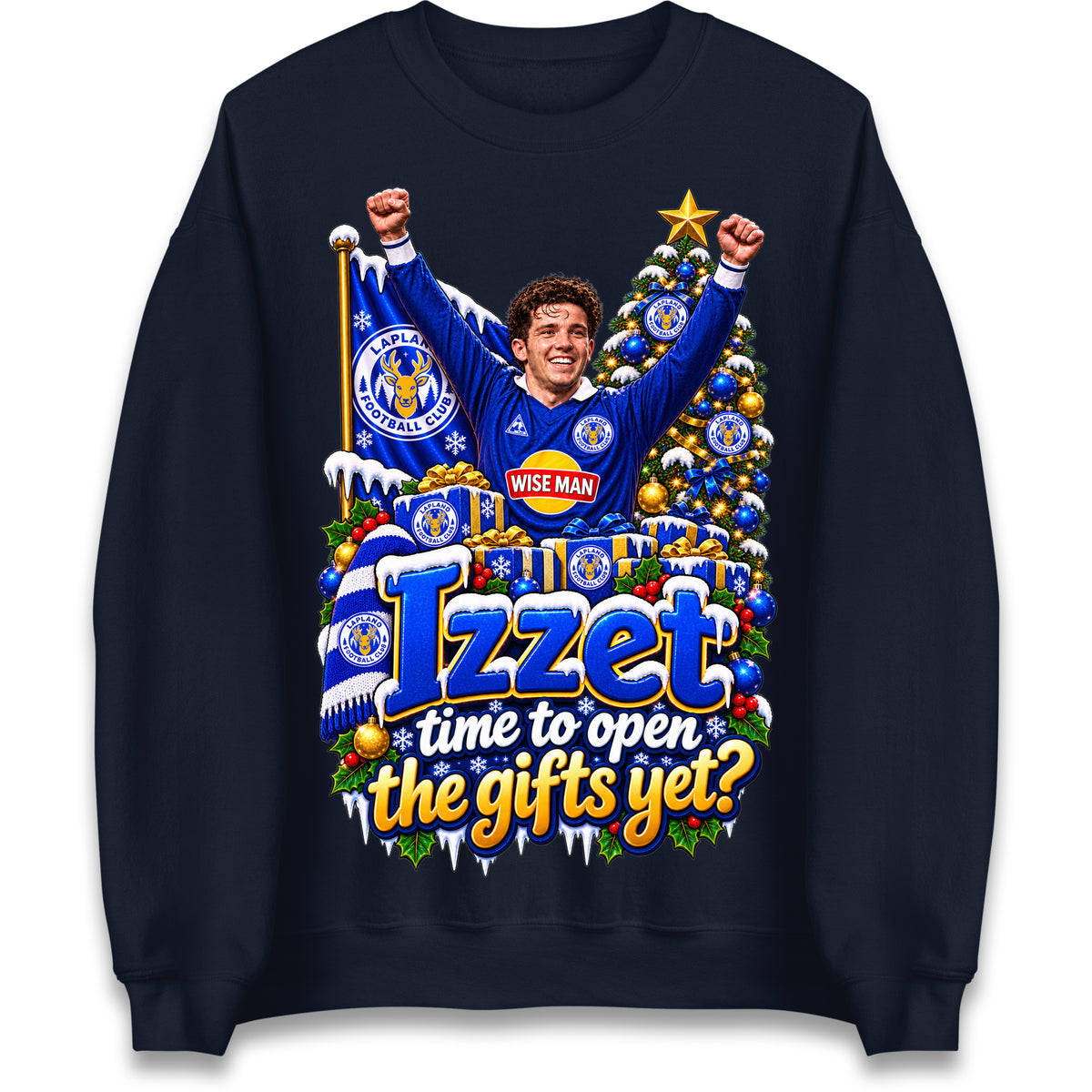 Leicester City Football Christmas Jumper