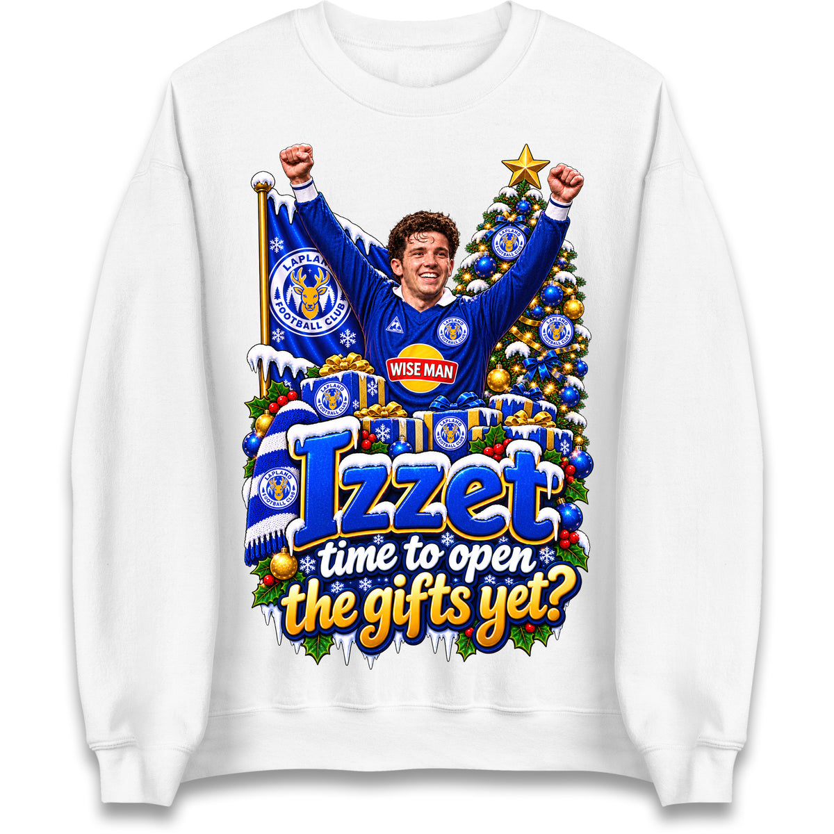 Leicester City Football Christmas Jumper