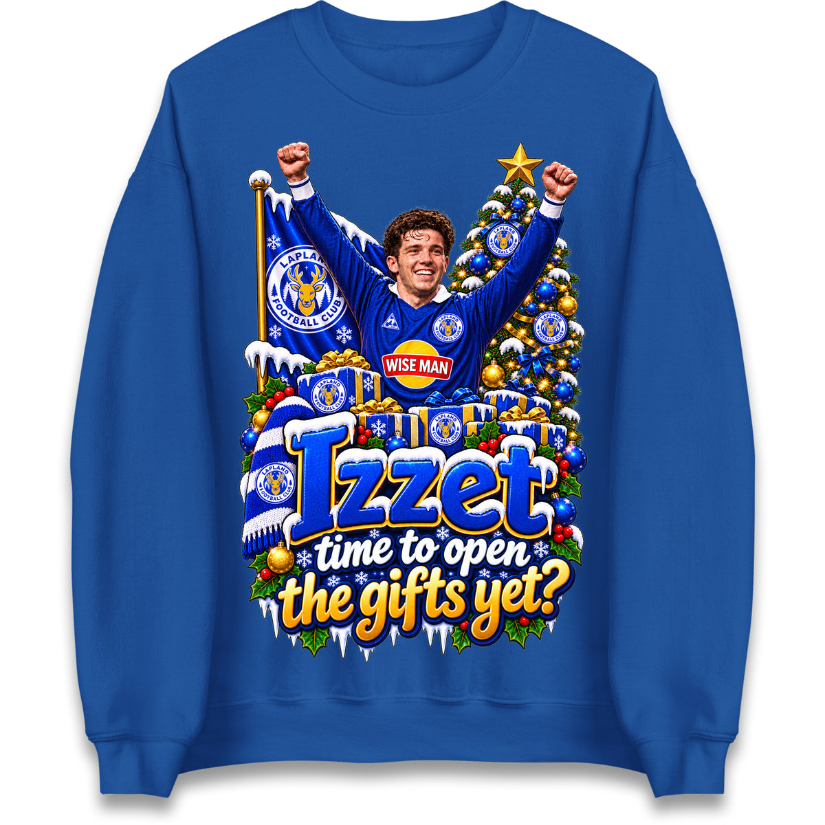 Leicester City Football Christmas Jumper