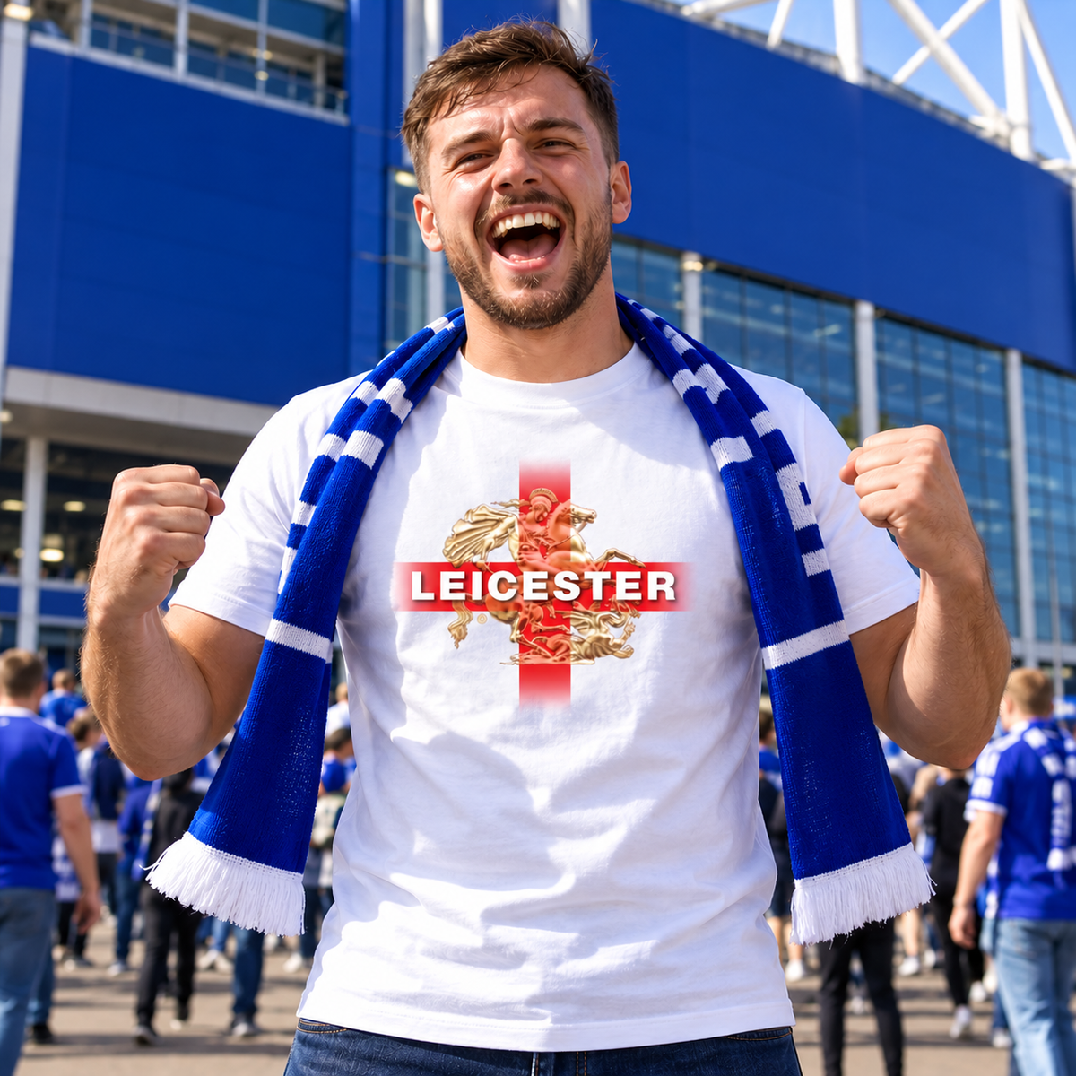 Leicester City Football T Shirt