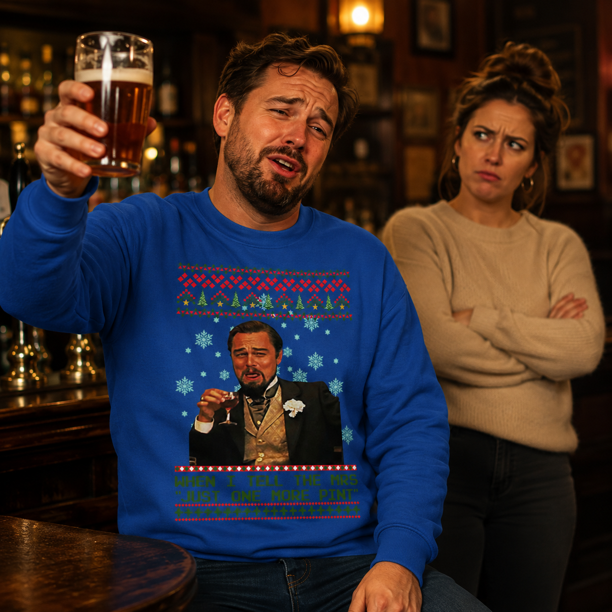 Leonardo DiCaprio Christmas Jumper