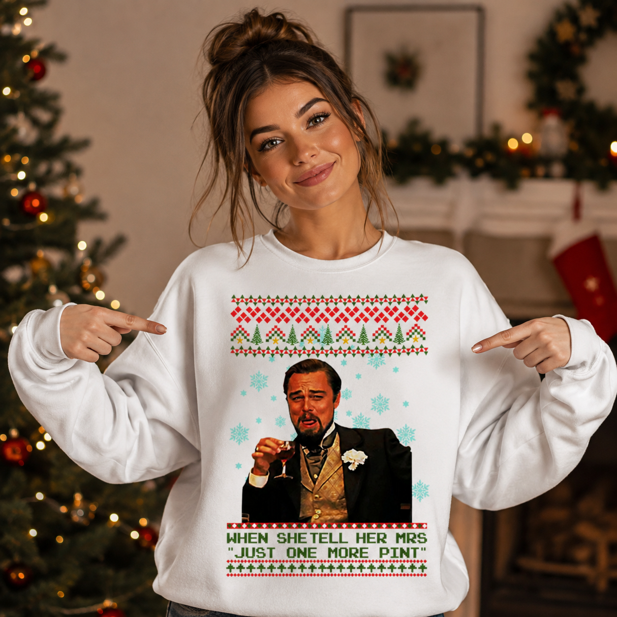 Leonardo DiCaprio Christmas Jumper