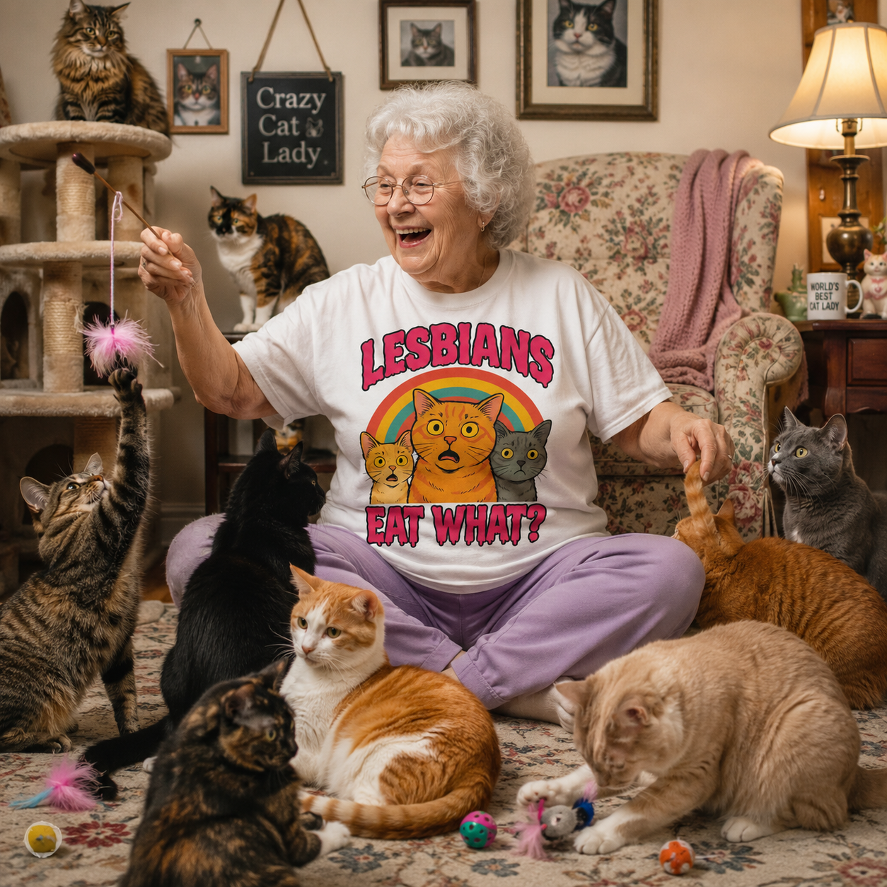 Lesbians Eat What T Shirt