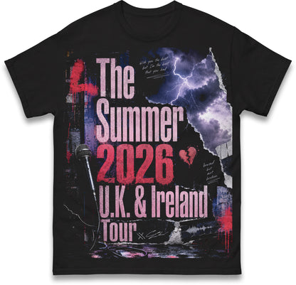Lewis Capaldi The Summer 2026 UK & Ireland Tour T Shirt