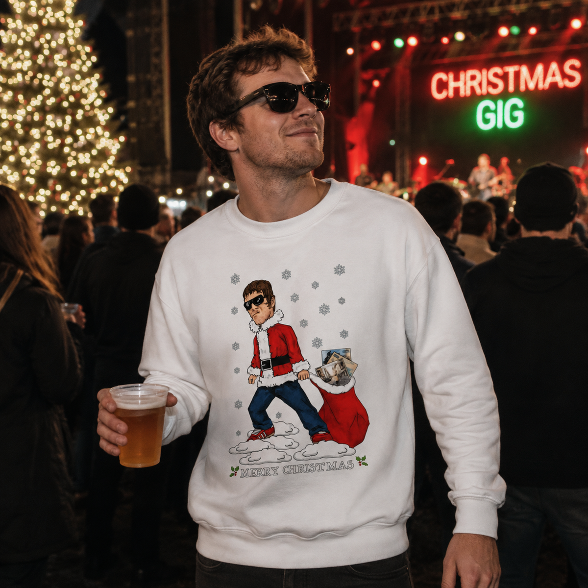 Liam Gallagher Christmas Jumper