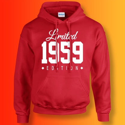 1959 Hoodie Red