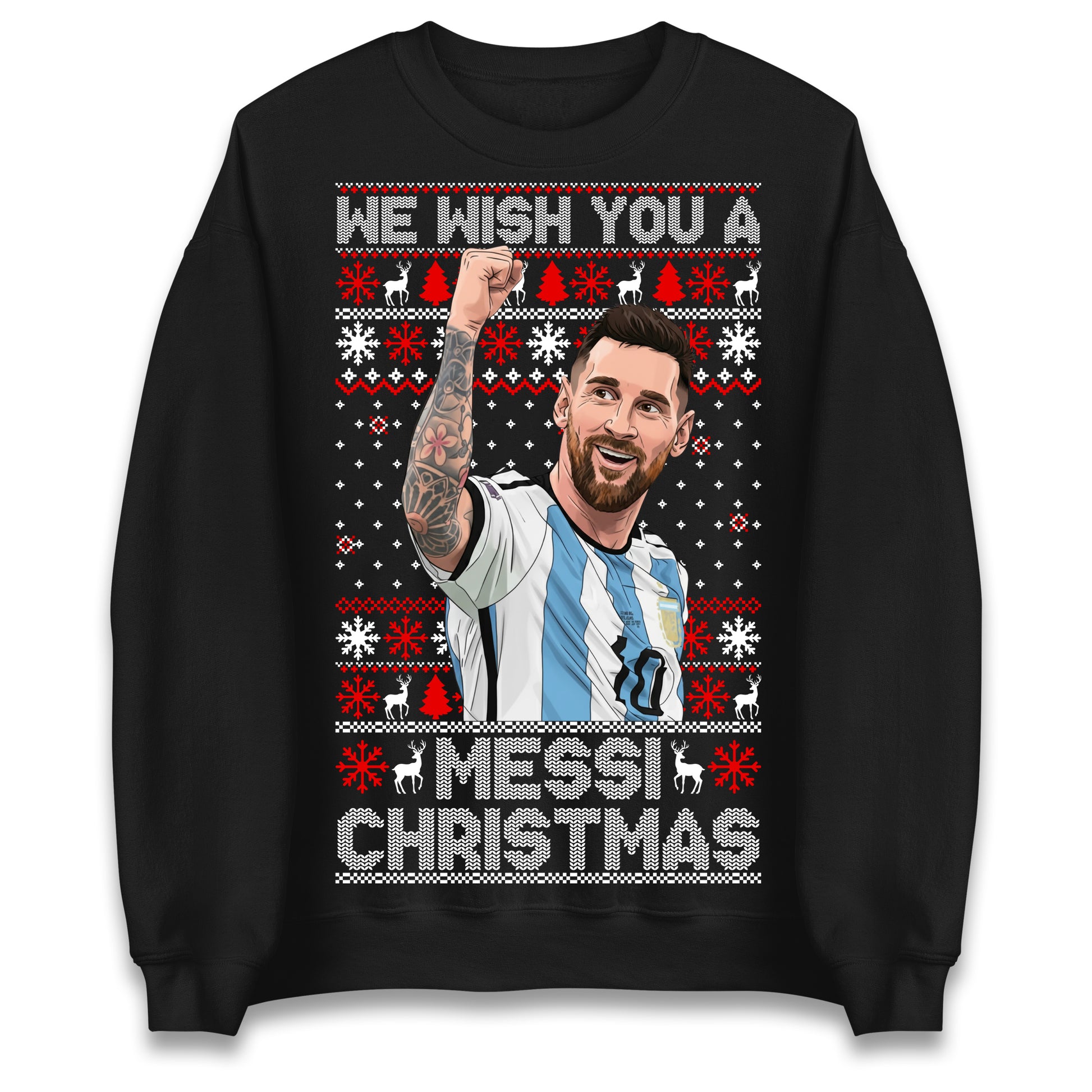 Lionel Messi Christmas Jumper