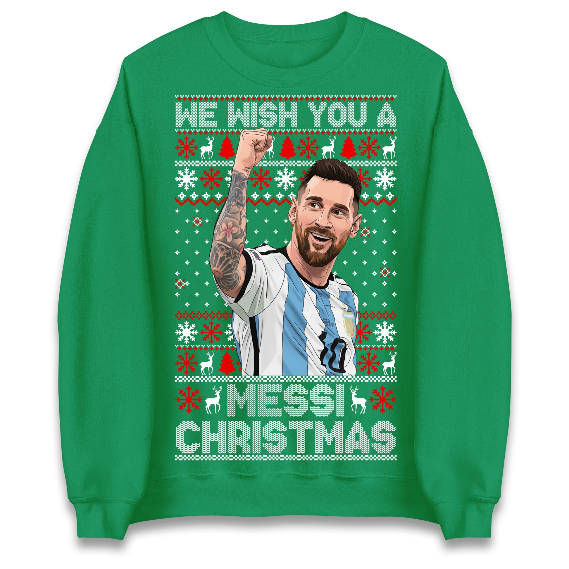Lionel Messi Christmas Jumper