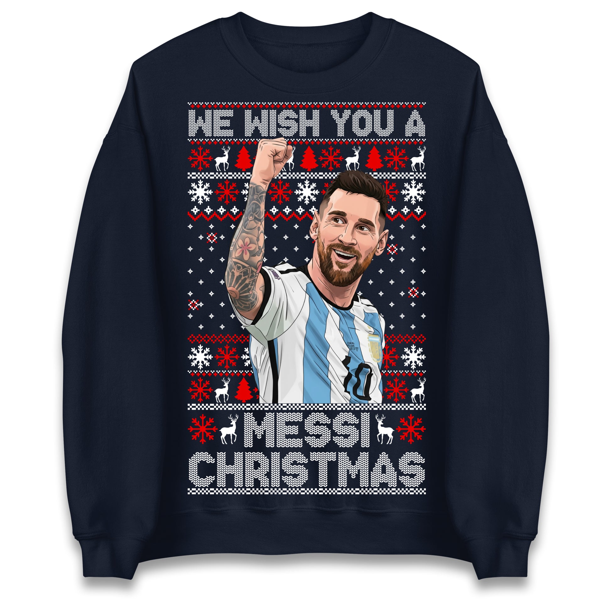 Lionel Messi Christmas Jumper