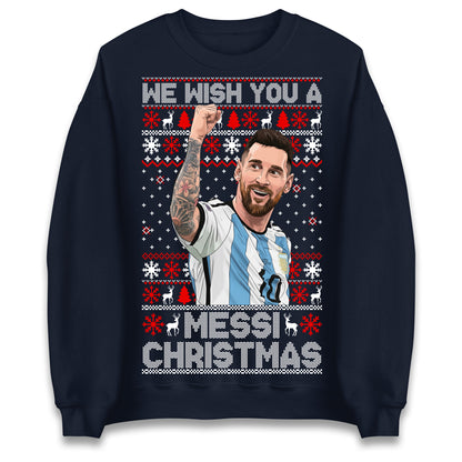 Lionel Messi Christmas Jumper