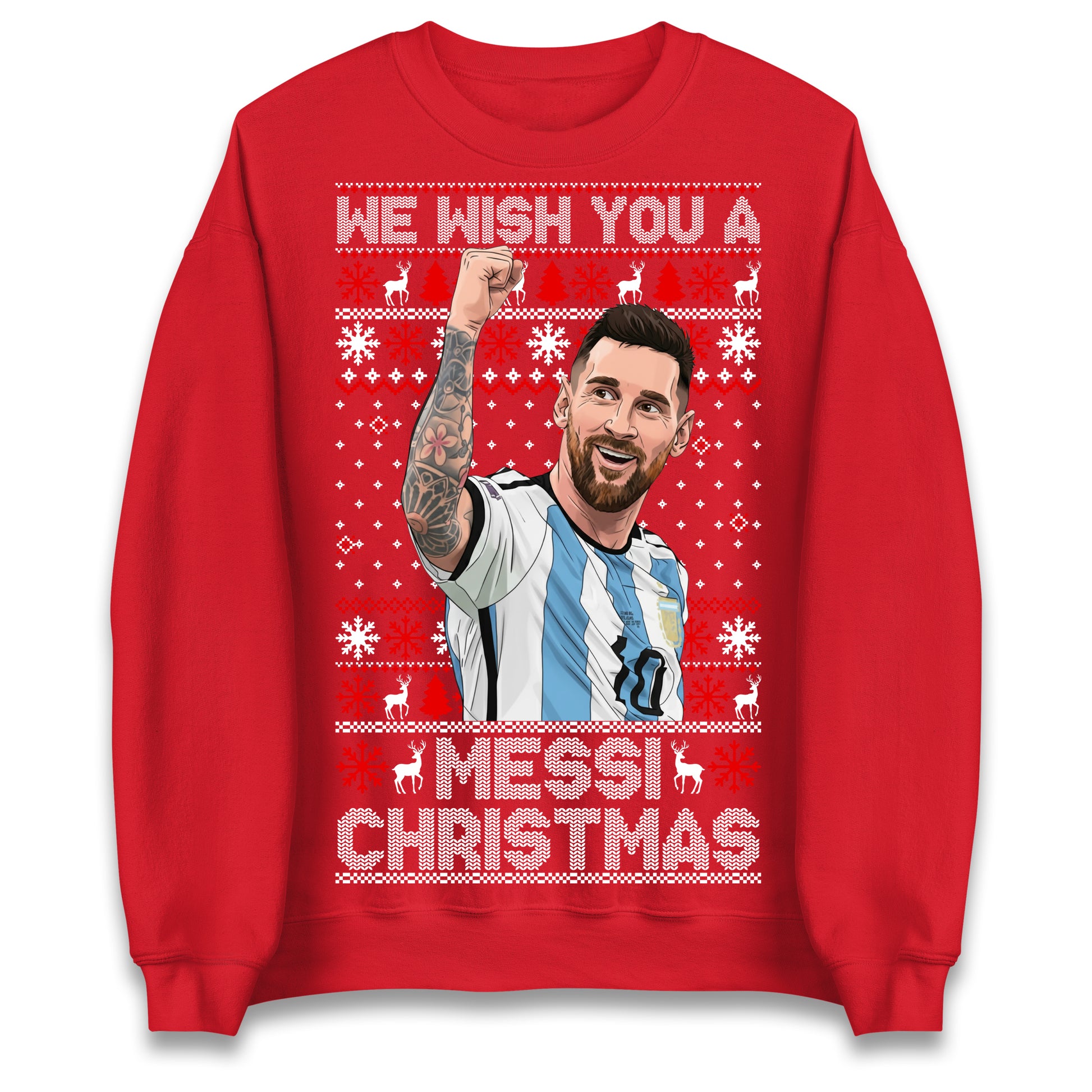 Lionel Messi Christmas Jumper