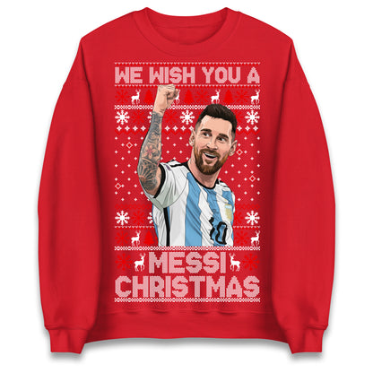 Lionel Messi Christmas Jumper