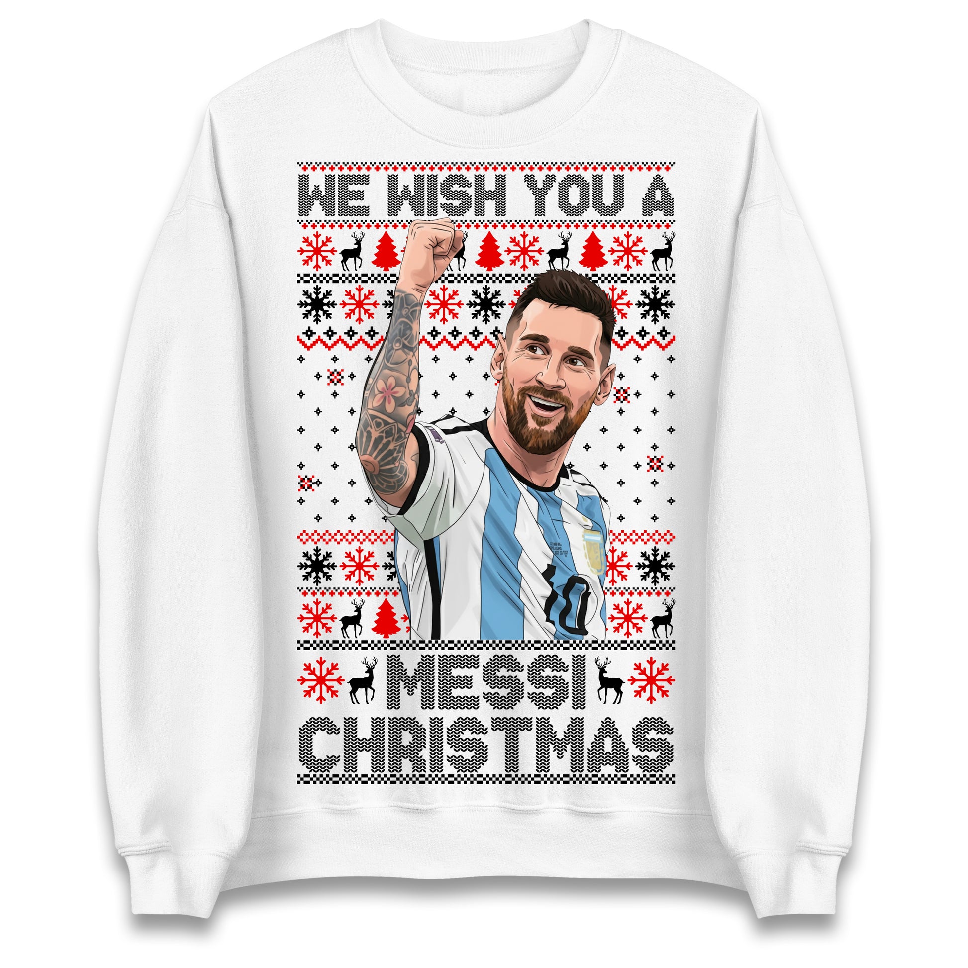 Lionel Messi Christmas Jumper