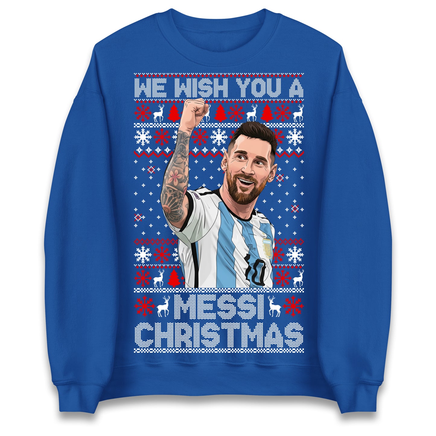 Lionel Messi Christmas Jumper