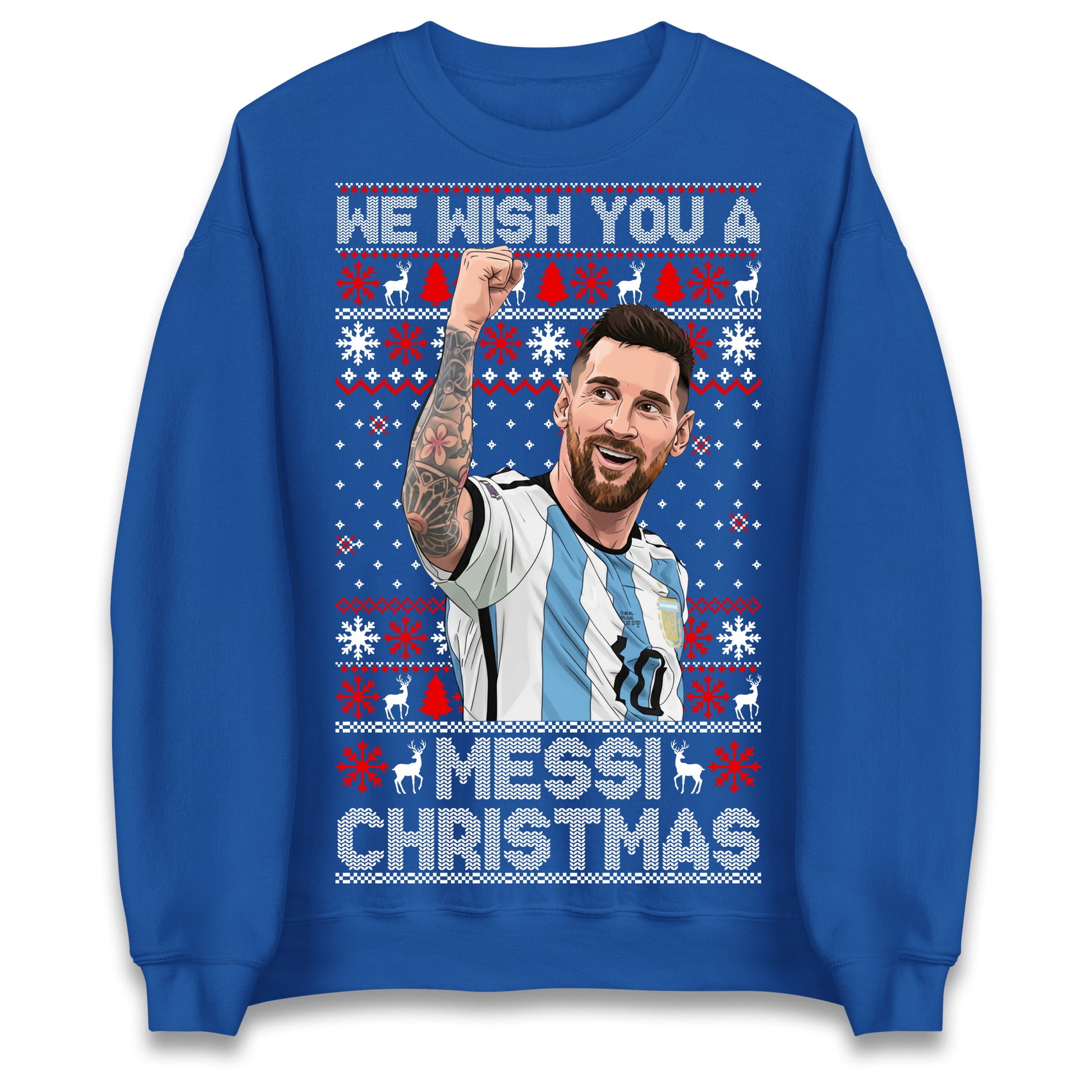 Lionel Messi Christmas Jumper
