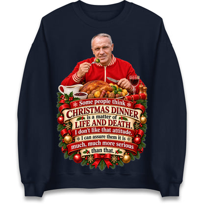 Liverpool Christmas Jumper Mens Bill Shankly